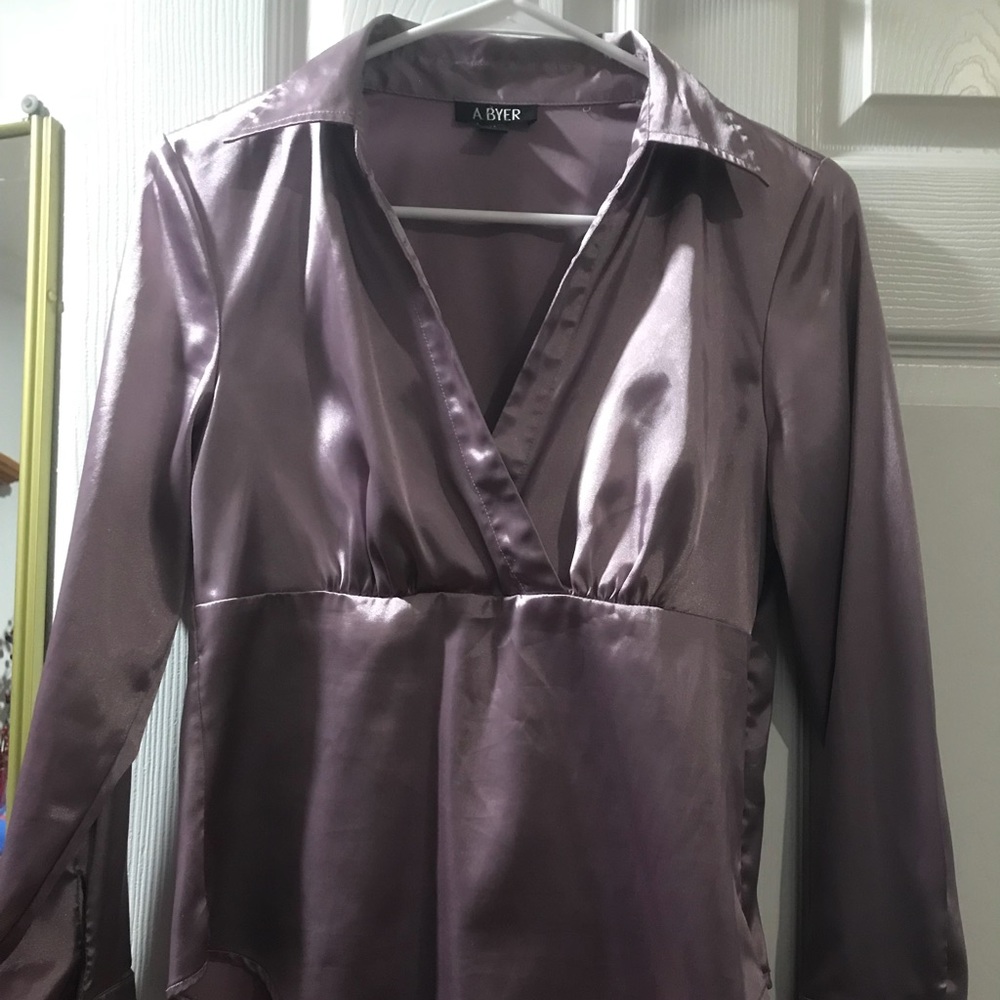 A. Byer silk blouse